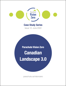Vision Zero Canadian Landscape 3.0 report cover